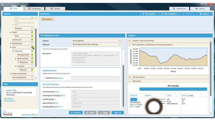 SAGE Profile Pipeline Definition